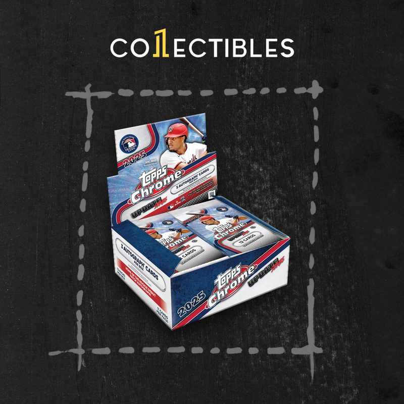 2025 Topps Baseball MLB Chrome Updates Series Jumbo Box