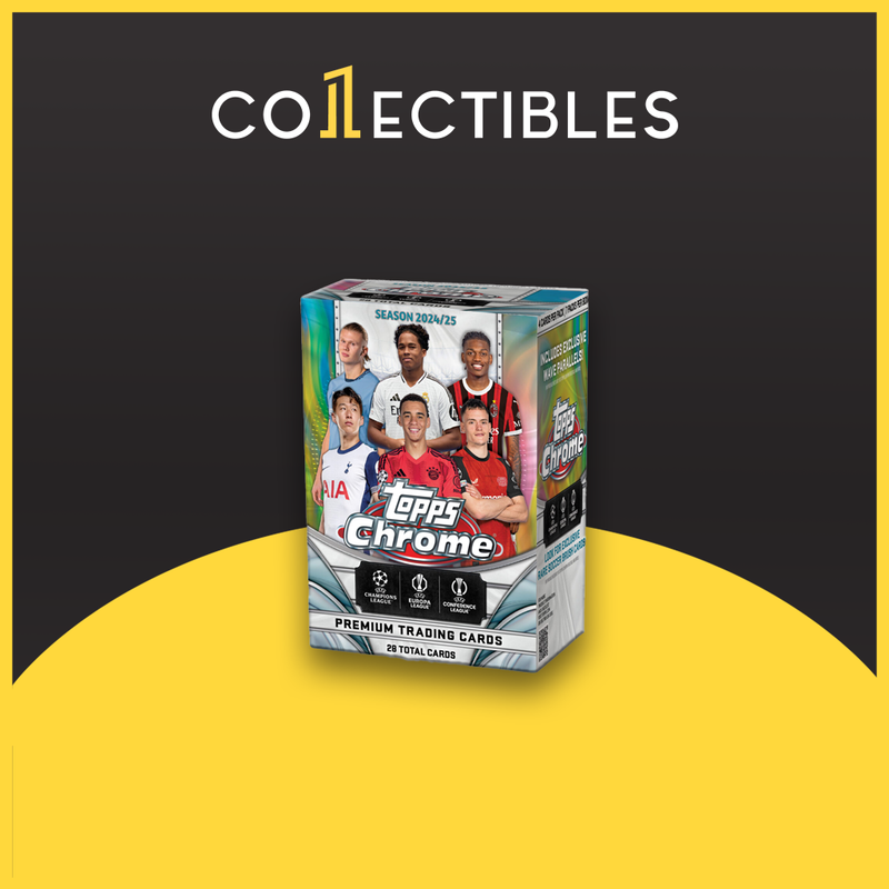 2024-25 Topps Chrome UEFA Club Competitions (UCC) Soccer Value Box
