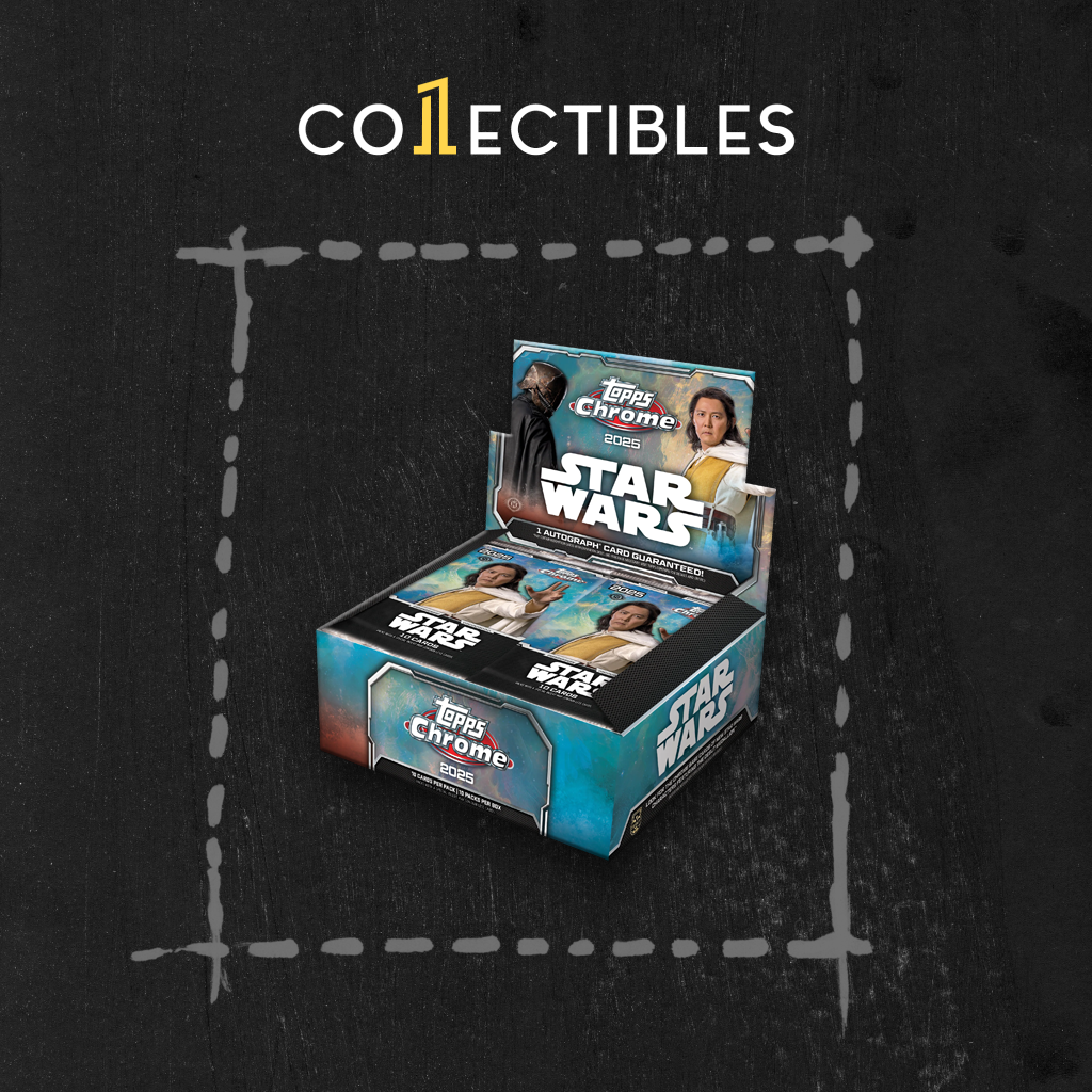 2025 Topps Star Wars Chrome Hobby Box – 1Collectibles