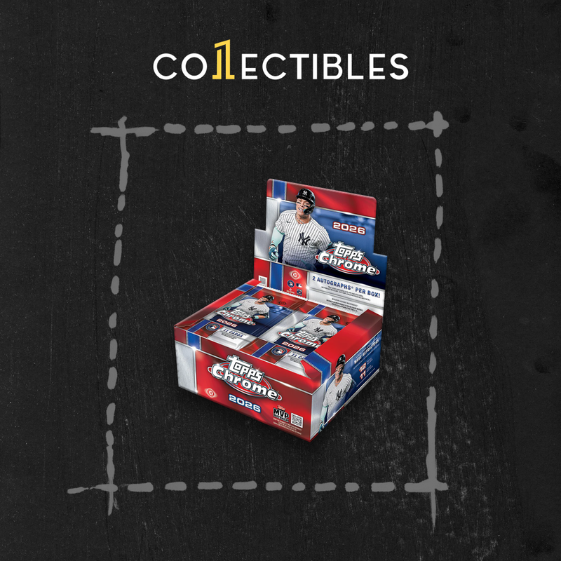 2026 Topps Baseball Chrome MLB Jumbo Box