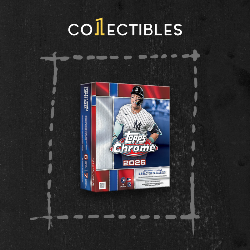 2026 Topps Baseball MLB Chrome Mega Box