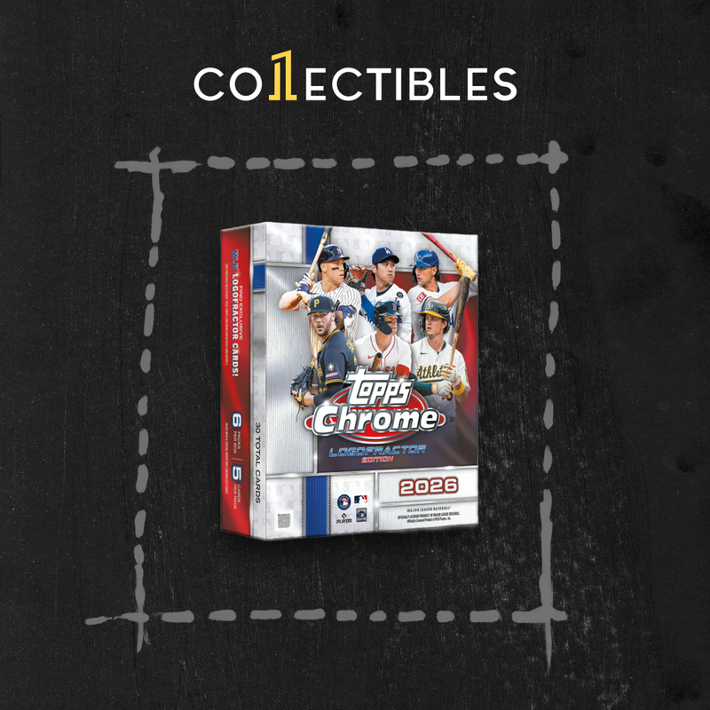 2026 Topps Chrome Baseball Logofractor Edition Box