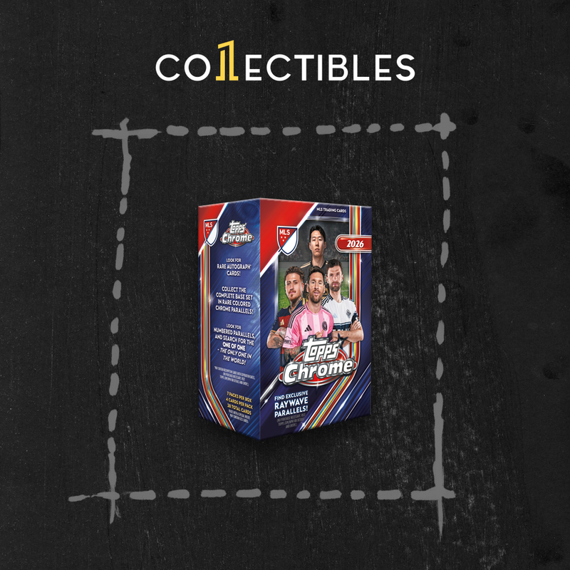2026 Topps Soccer Chrome MLS Value Box
