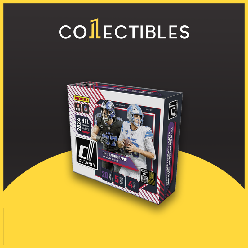 2024 Panini Clearly Donruss Football Hobby Box