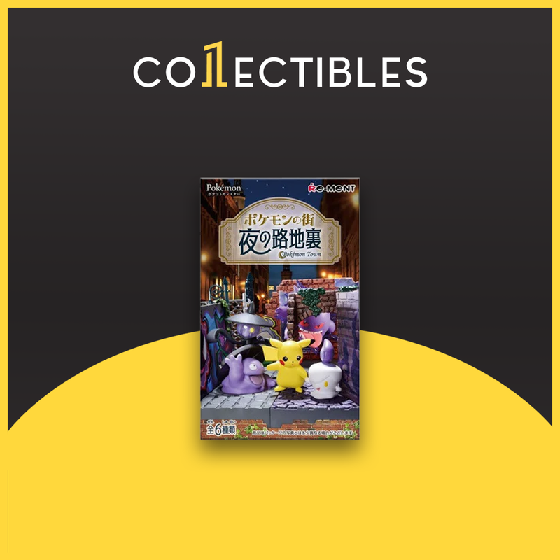 Re-Ment Pokemon Town Night Back Alley Series (Set of 6)