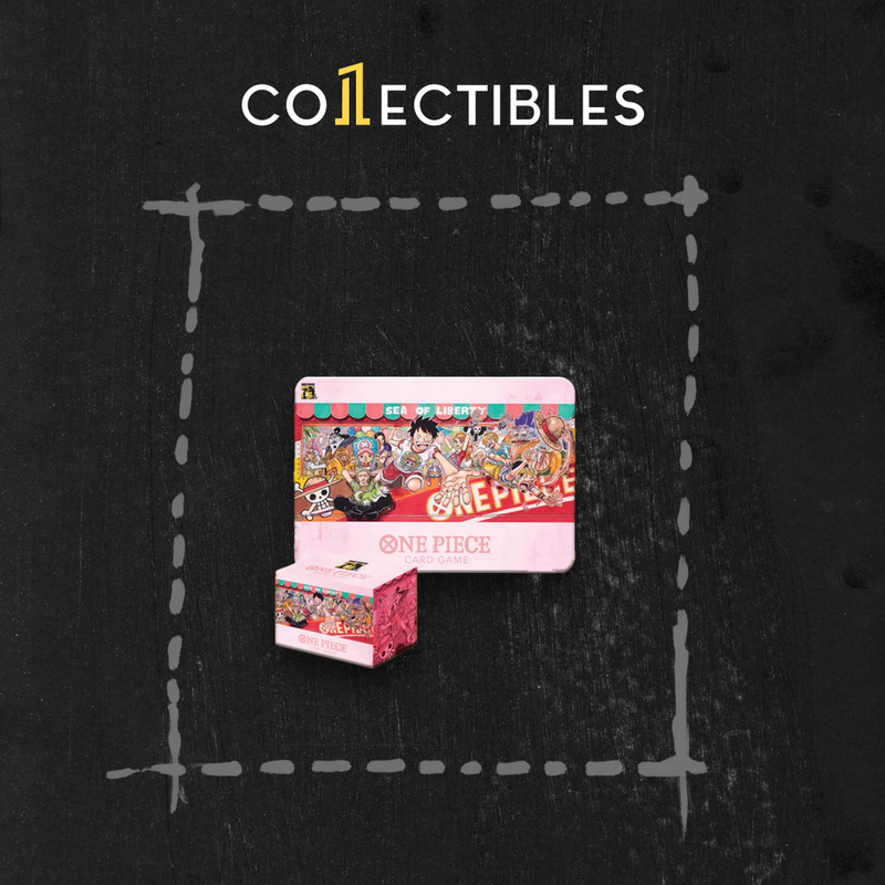 One Piece Card Game: 25th Edition Playmat and Card Case set