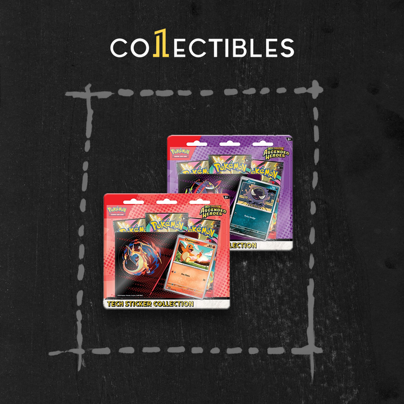 Pokemon English TCG: Mega Evolution - Ascended Heroes Tech Sticker Collection