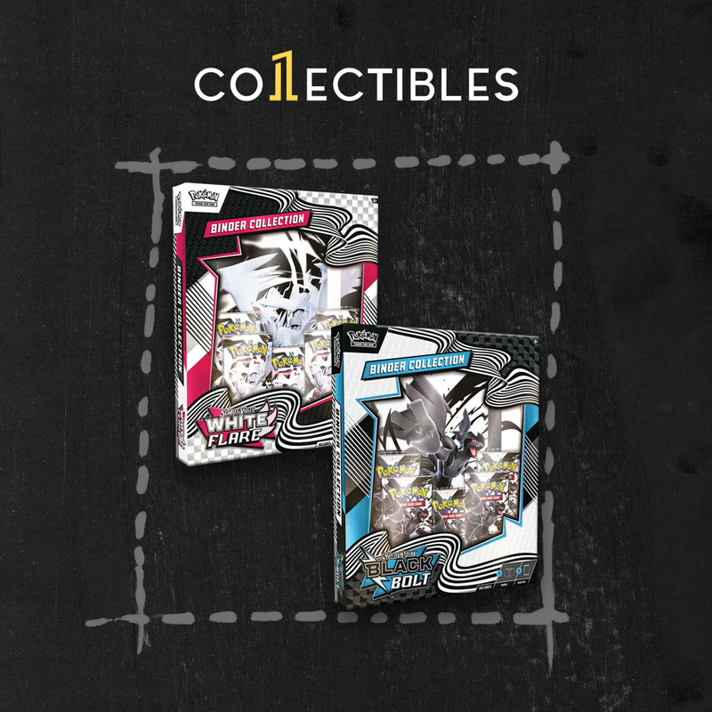 Pokemon English TCG Scarlet & Violet: Black Bolt & White Flare Binder Collection