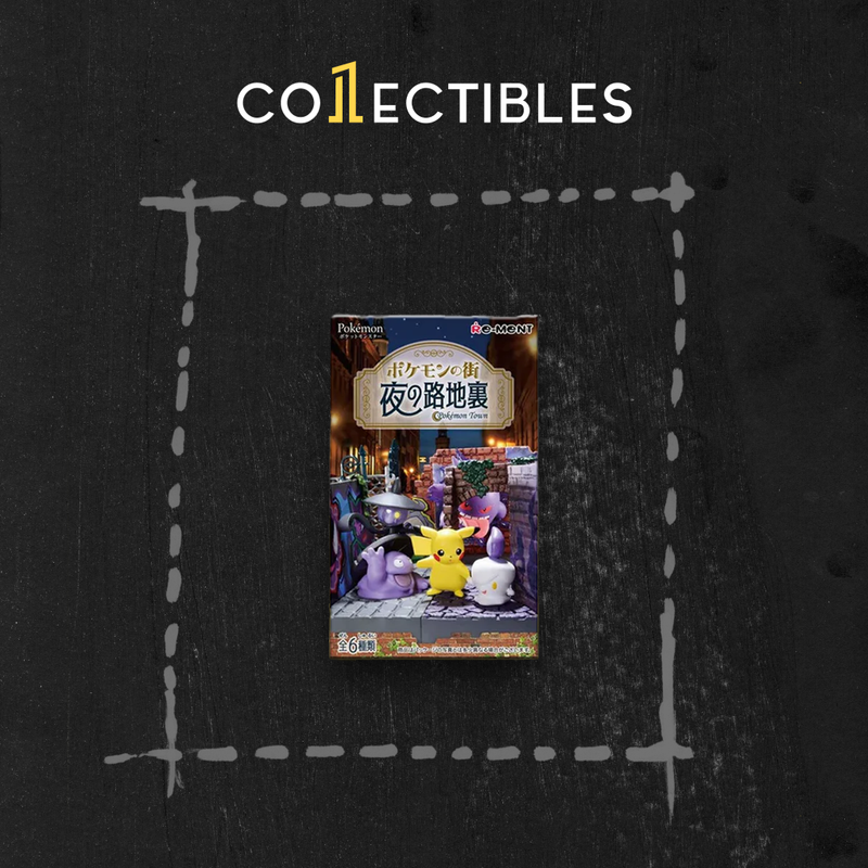 Re-Ment Pokemon Town Night Back Alley Series (Set of 6)