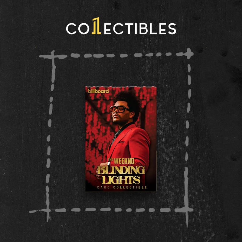 The Weeknd Blinding Lights Billboard Trading Card