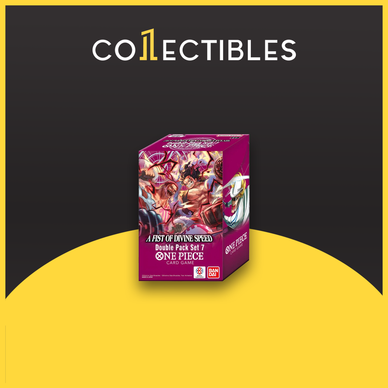 One Piece Card Game English: [DP-07] A Fist Of Divine Speed Double Pack Set