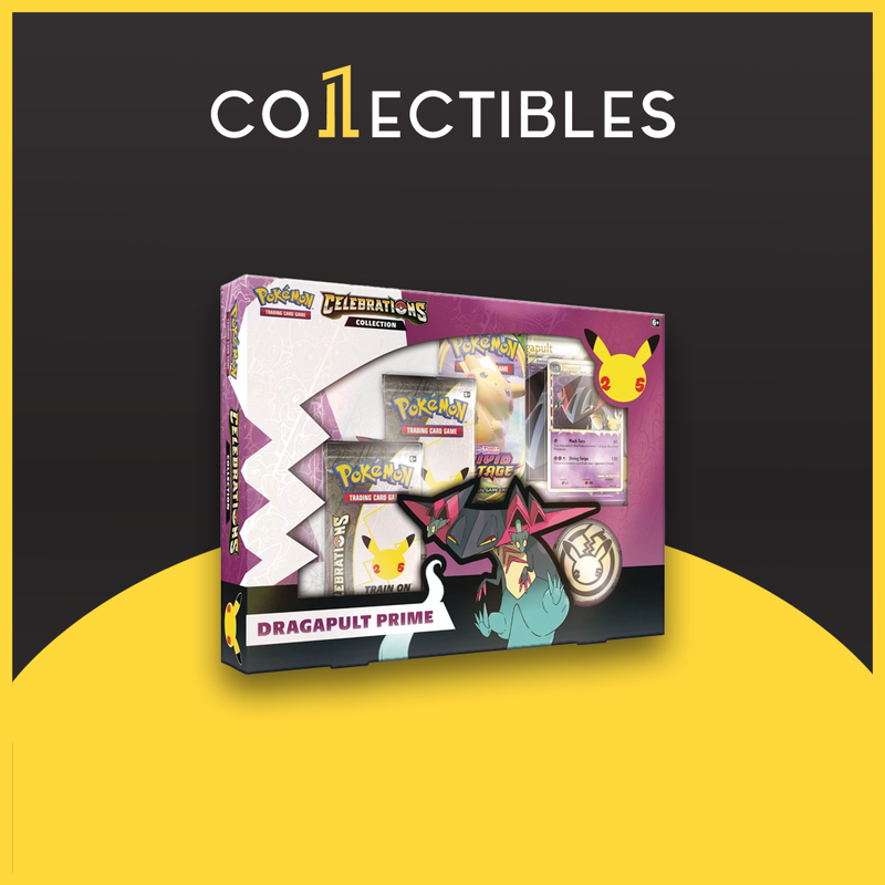 Pokemon English TCG: 25th Anniversary Celebrations Dragapult Prime Collection
