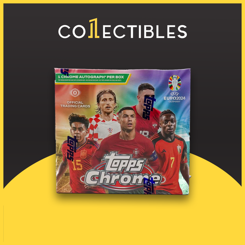 2023-24 Topps Chrome Soccer UEFA Euro Hobby Box