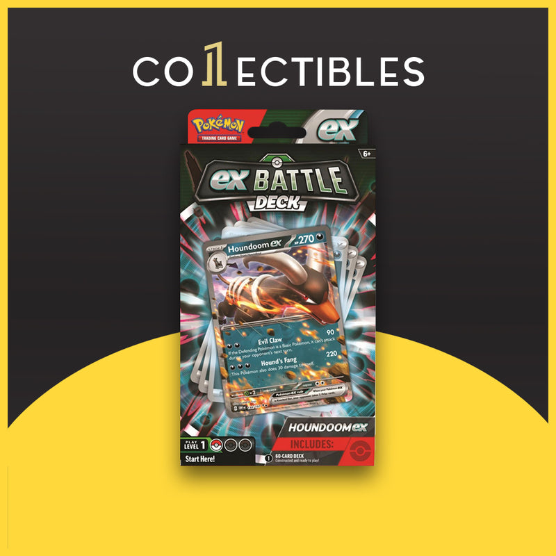 Pokemon English TCG: ex Battle Decks - Houndoom ex 1Collectibles Pokemon English TCG: ex Battle Decks - Houndoom ex 1Collectibles