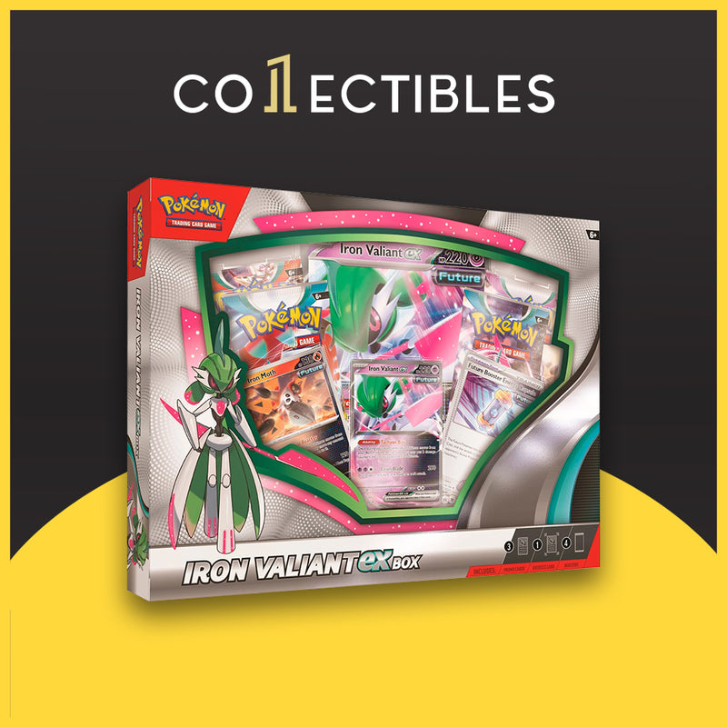 Pokemon English TCG: Iron Valiant ex Box – 1Collectibles