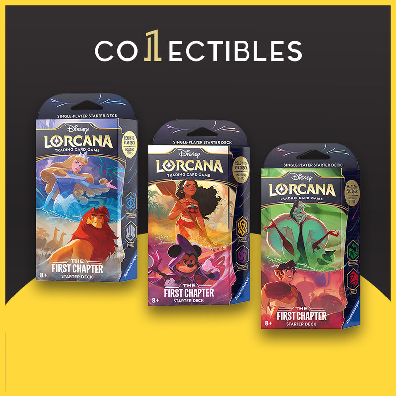 Disney Lorcana English: The First Chapter Starter Deck 1Collectibles Disney Lorcana English: The First Chapter Starter Deck 1Collectibles