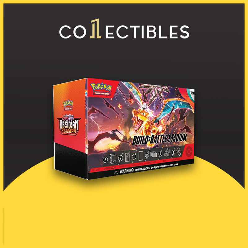 Pokemon English TCG Scarlet & Violet: Obsidian Flames Build & Battle Stadium