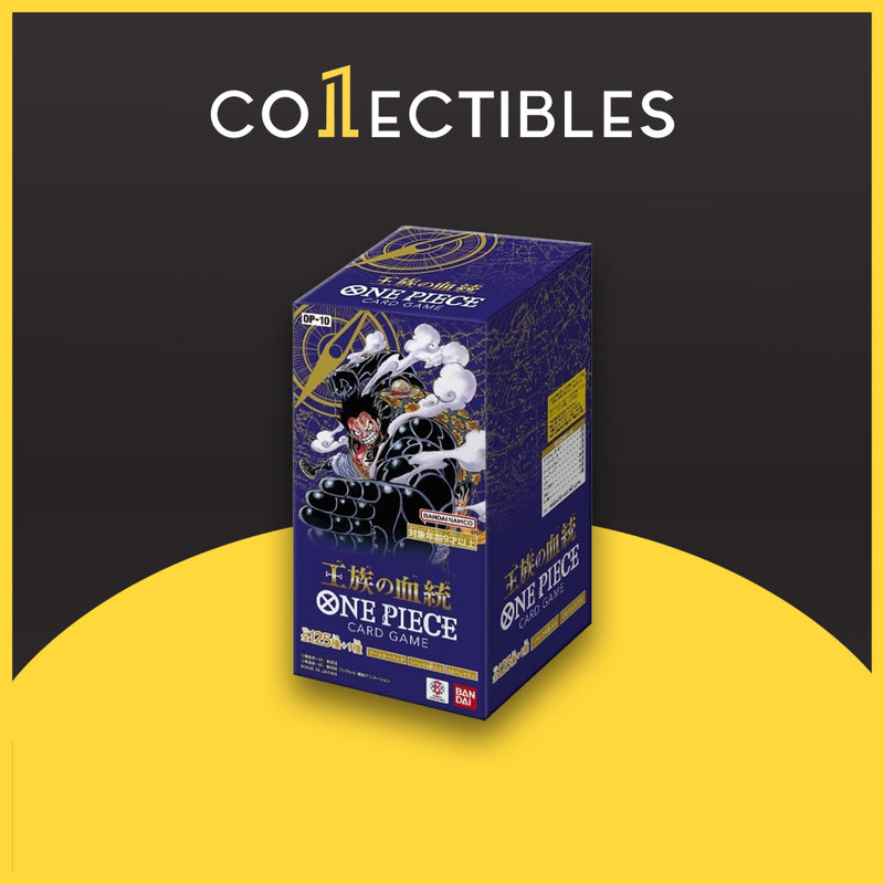 op10 japanese booster box ONE PIECE Card Game Pack: Royal Lineage (OP10) Edition The One Piece Card Game is steadily growing and with Royal Bloodline it has already reached the tenth display in the main series Booster Box Prices | One
