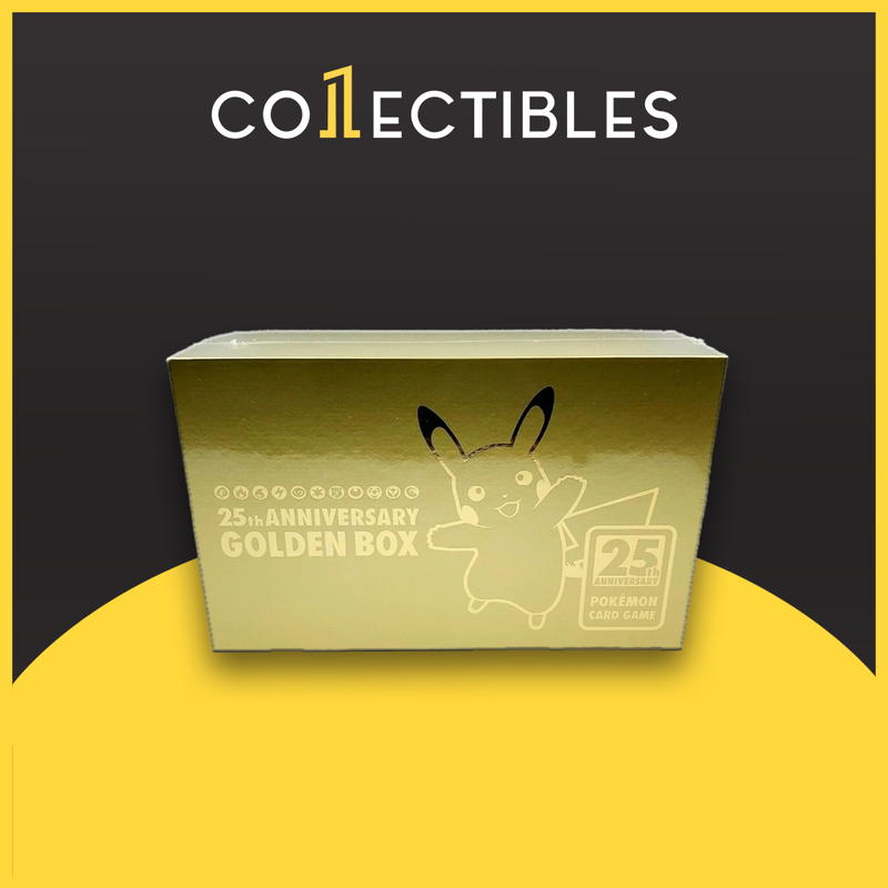 Pokemon English TCG 25th Anniversary: Golden Box (damaged