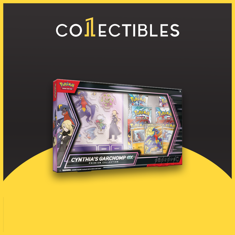 Pokemon English TCG: Cynthia’s Garchomp ex Premium Collection