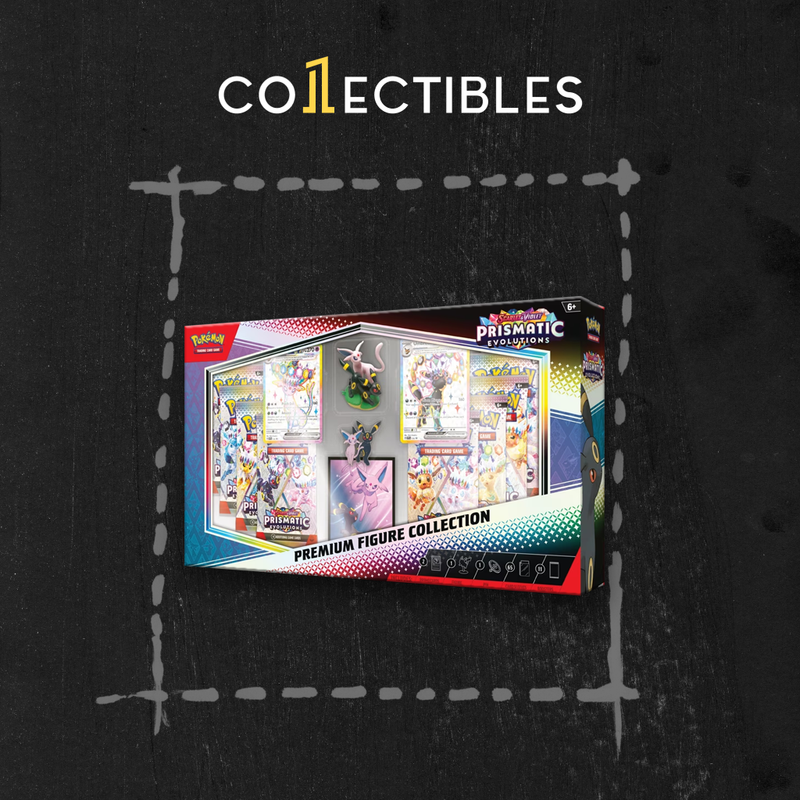Pokemon English TCG: Scarlet & Violet - Prismatic Evolutions Premium Figure Collection