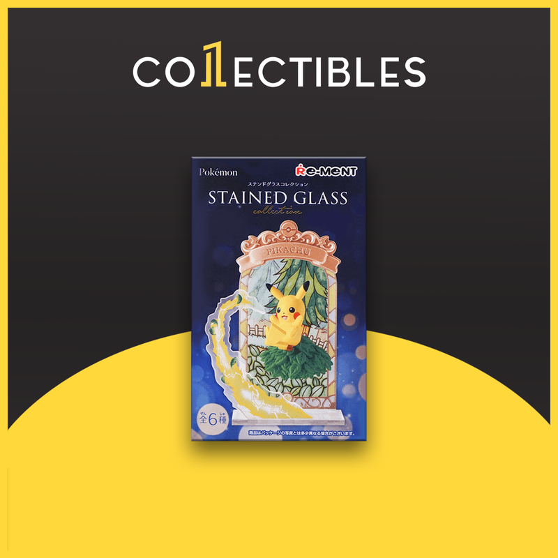 Re-Ment Pokemon Stained Glass Collection (Set of 6)