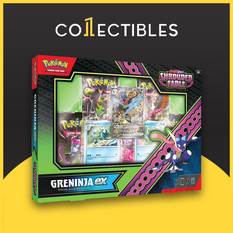 Pokemon English TCG Scarlet & Violet: Shrouded Fable Greninja ex Speci 1Collectibles Pokemon English TCG Scarlet & Violet: Shrouded Fable Greninja ex Speci 1Collectibles