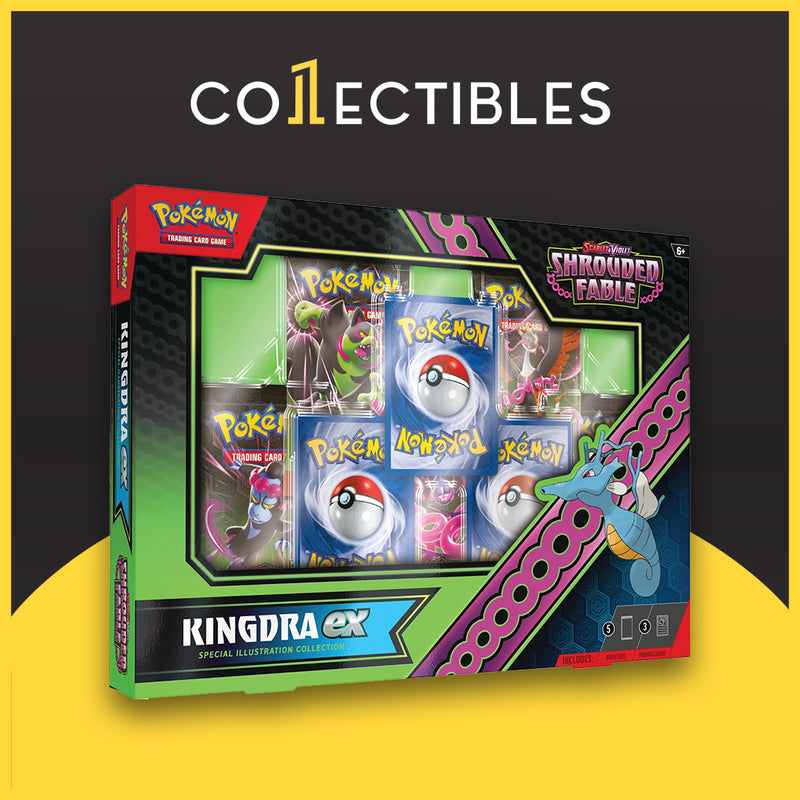 Pokemon English TCG Scarlet & Violet: Shrouded Fable Kingdra ex Special Illustration Collection