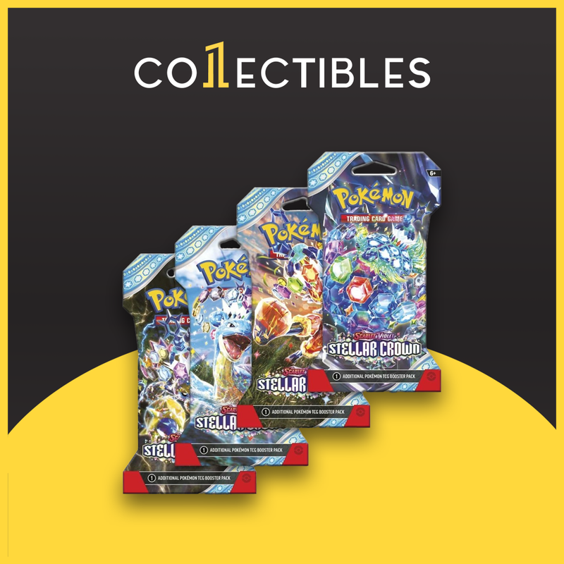 Pokemon English TCG Scarlet & Violet: Stellar Crown Sleeved Booster