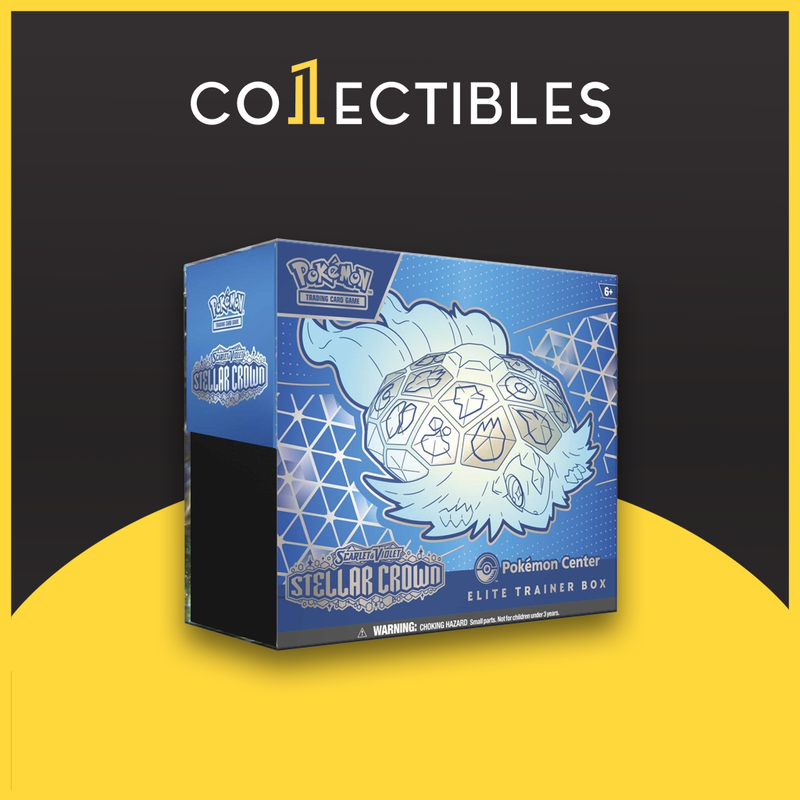 Pokemon English TCG Scarlet & Violet: Stellar Crown Elite Trainer Box