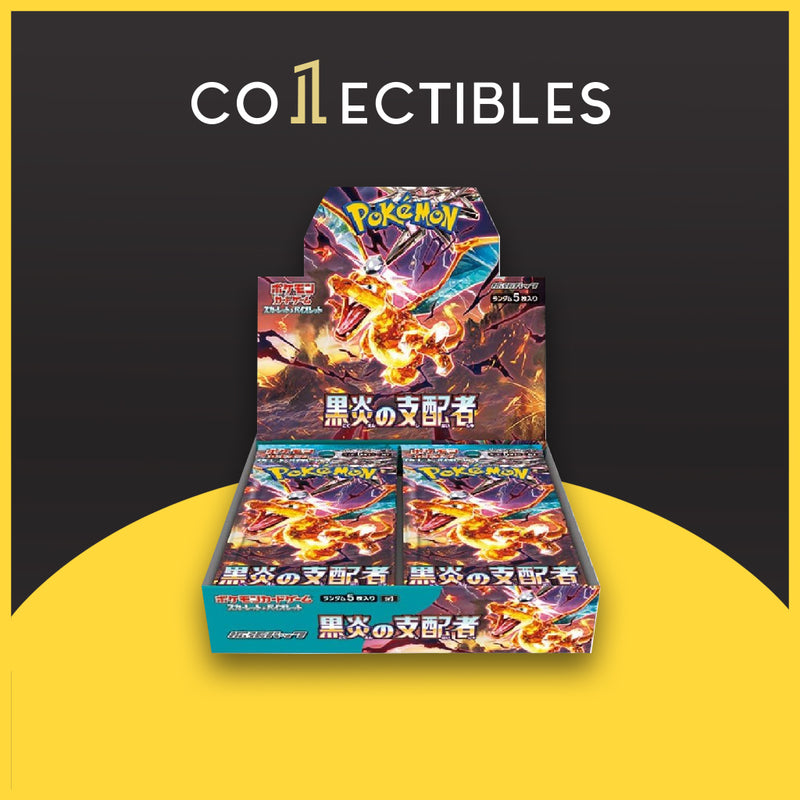 Pokemon Japanese TCG: [SV3] Ruler of the Black Flame Booster Box