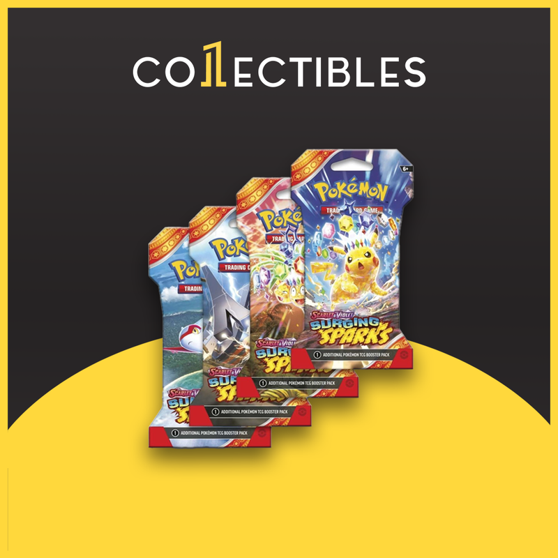 Pokemon English TCG Scarlet & Violet: Surging Sparks Sleeved Booster