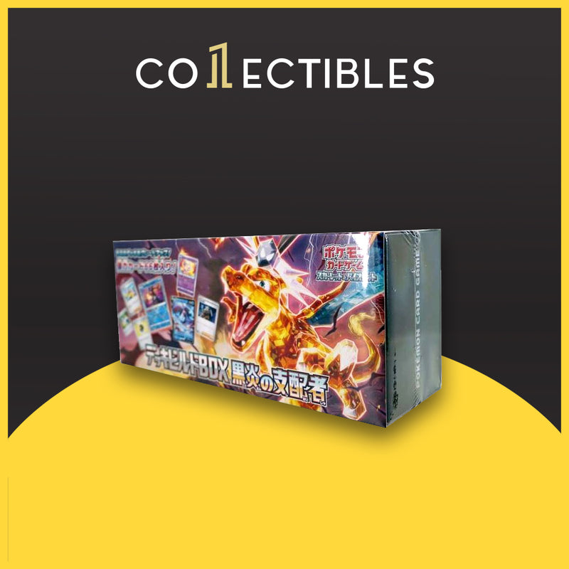 ruler of the dark flame booster box Pokemon Japanese TCG: Ruler of the Black Flame Deck Build Box – 1Collectibles