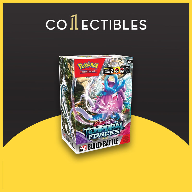 Pokemon English TCG Scarlet & Violet: Temporal Forces Build & Battle Box