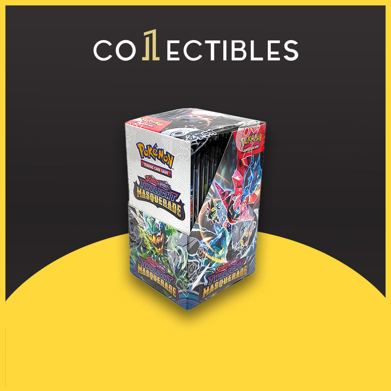Pokemon English TCG Scarlet & Violet: Twilight Masquerade Half Booster 1Collectibles Pokemon English TCG Scarlet & Violet: Twilight Masquerade Half Booster 1Collectibles