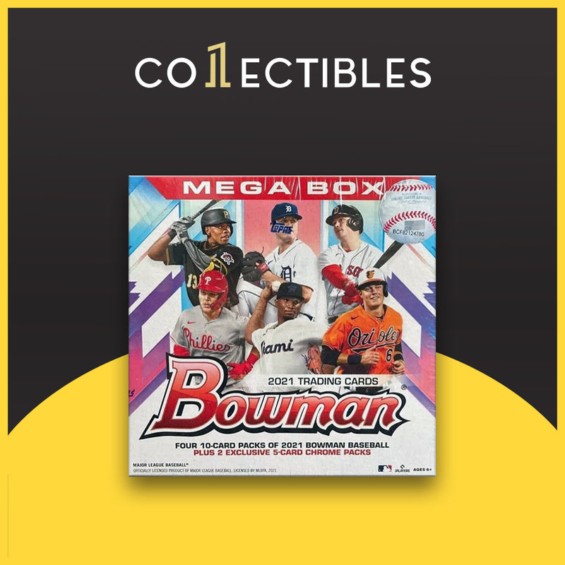 2021 Topps Baseball Bowman Chrome MLB Mega Box