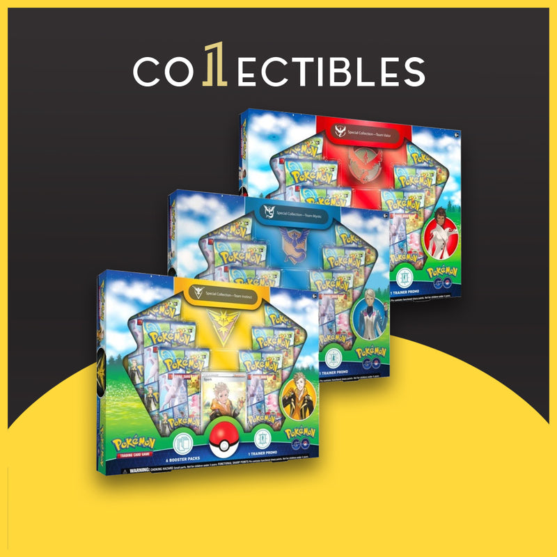 Pokemon English TCG: Pokémon GO Special Collection - Team Instinct / Team Mystic / Team Valor