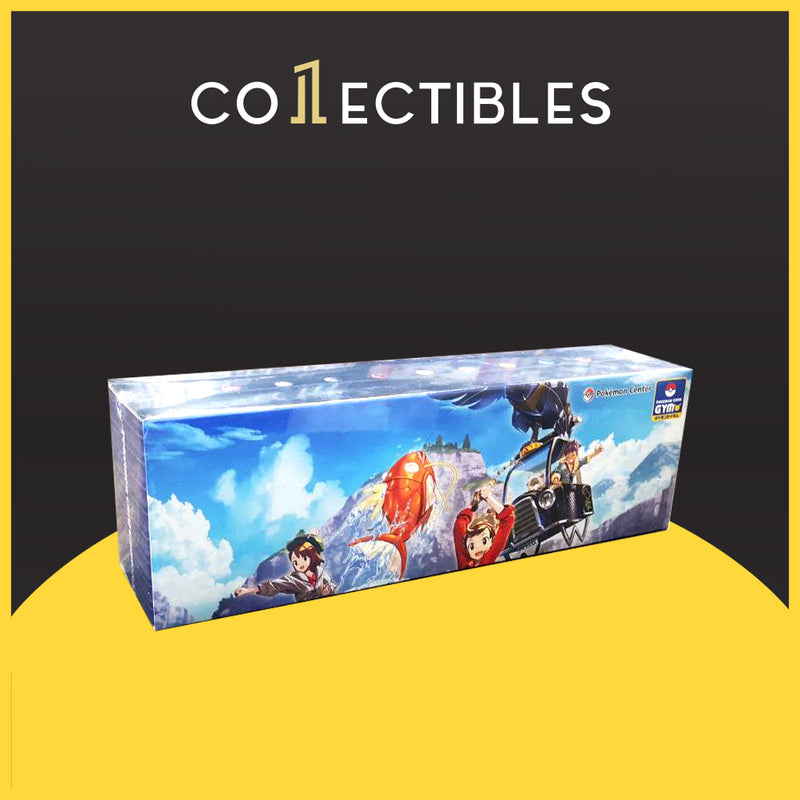 Pokemon Japanese Card Game Sword & Shield Rubber Play Mat Set: Masaru & Yuri (Victor & Gloria)