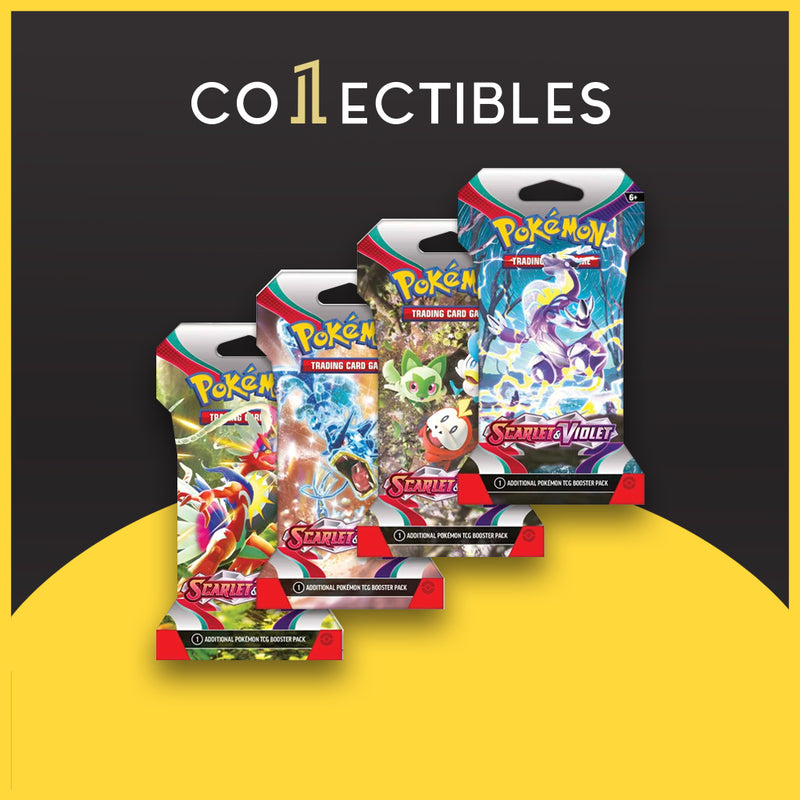 Pokemon English TCG Scarlet & Violet Sleeved Booster