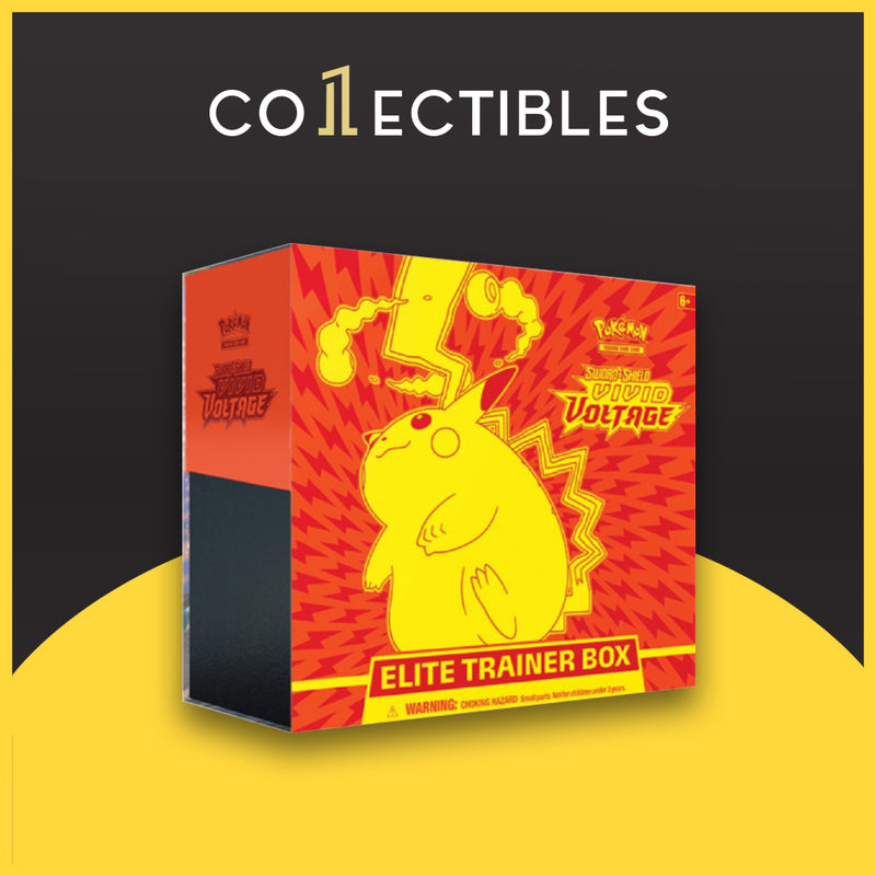 Pokemon English TCG Sword & Shield: Vivid Voltage Elite Trainer Box (ETB)